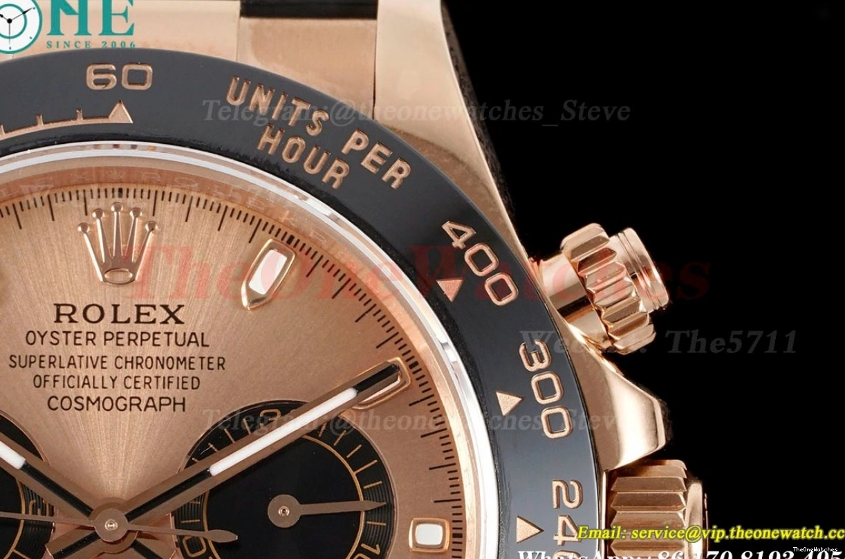 RU RG SH4130 Daytona Champagne 40mm 116515 V3(Gain Dial Weight) QF 0118